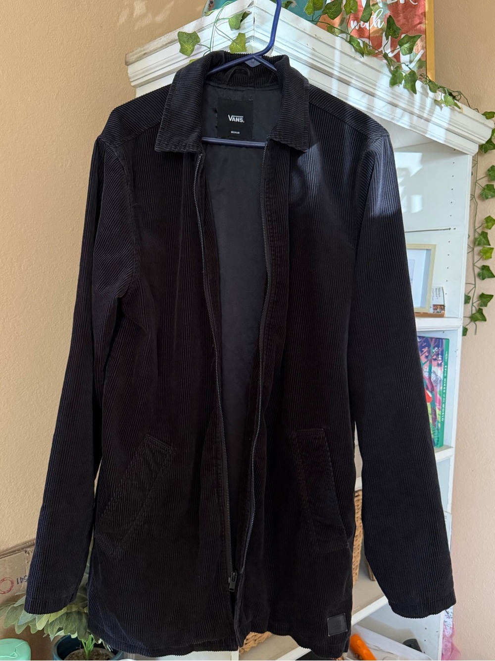 Men’s Corduroy VANS Zip-Up Jacket